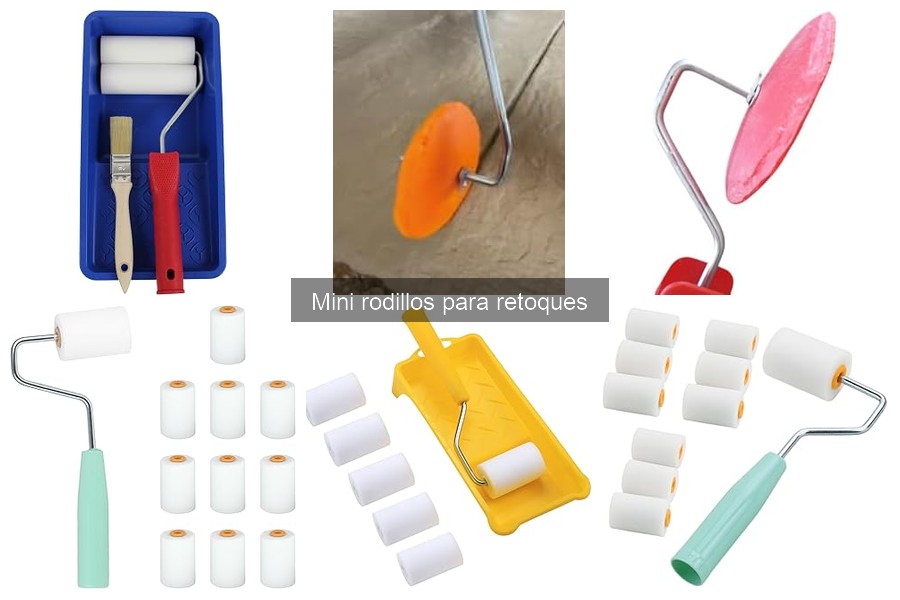Comparativa: Mini rodillos vs pinceles para retoques