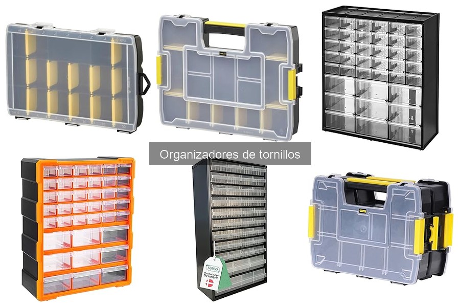 Comparativa: Organizadores de Tornillos de Plástico vs. Metal