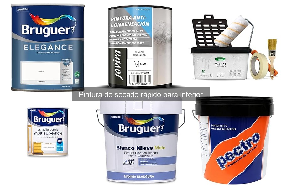 Comparativa: Pintura de Secado Rápido vs Tradicional
