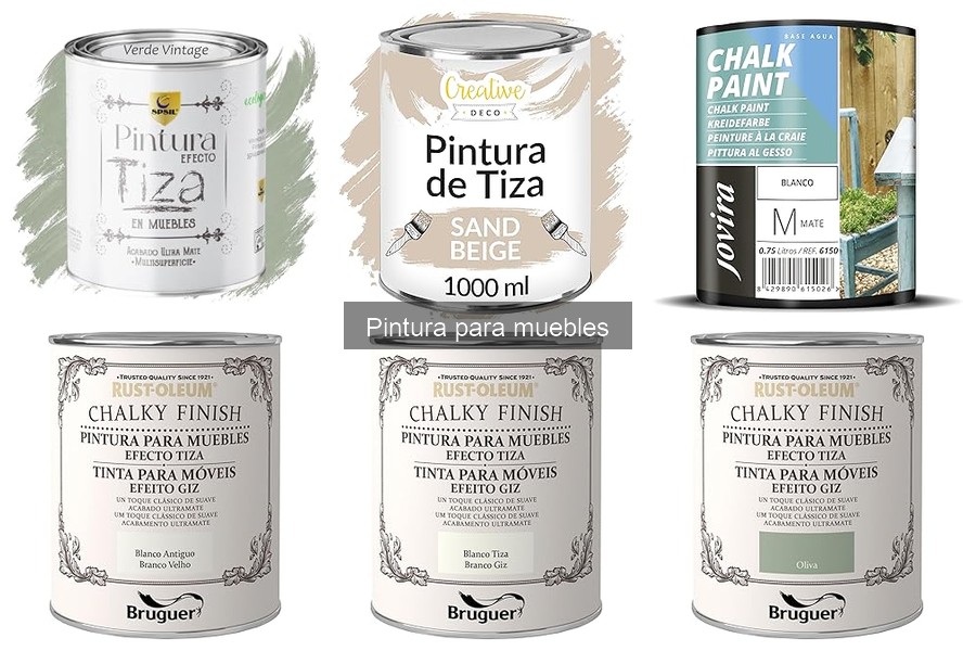 Comparativa: Pinturas Acrílicas vs Esmaltes para Muebles