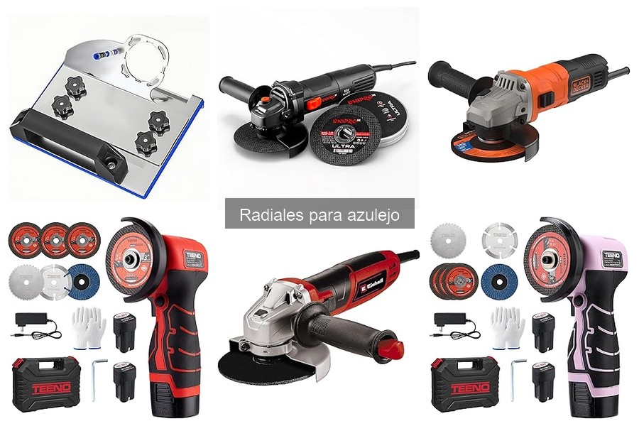 Comparativa: Radiales para Azulejo vs Sierras de Corte