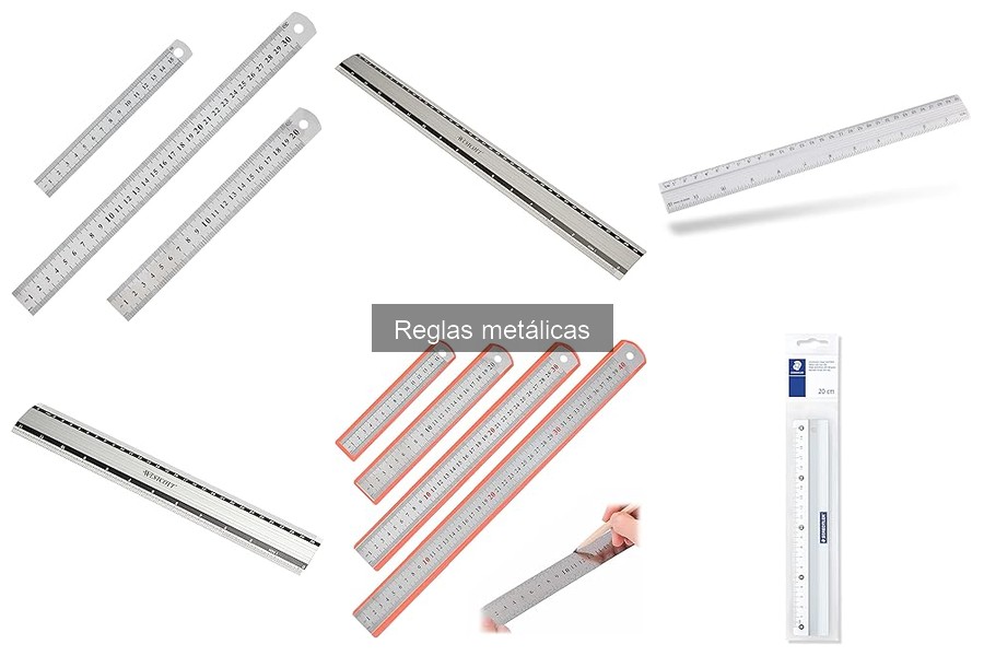 Comparativa: Reglas métricas vs. Reglas en pulgadas