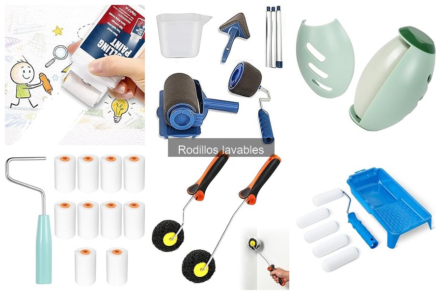 Comparativa: Rodillos lavables vs desechables para pintar