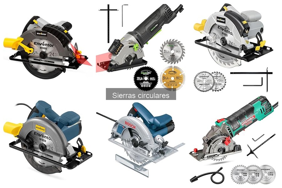 Comparativa: Sierras Circulares Enventor vs. Einhell