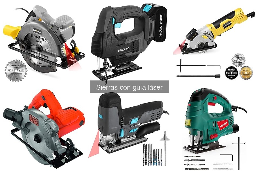 Comparativa: Sierras con Guía Láser vs Sin Guía