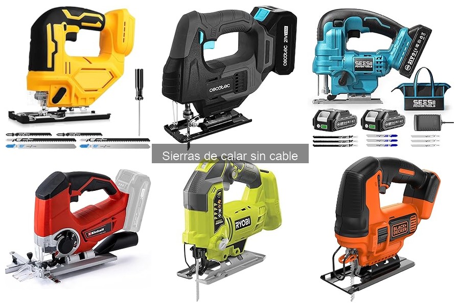 Comparativa: Sierras de calar con cable vs. sin cable