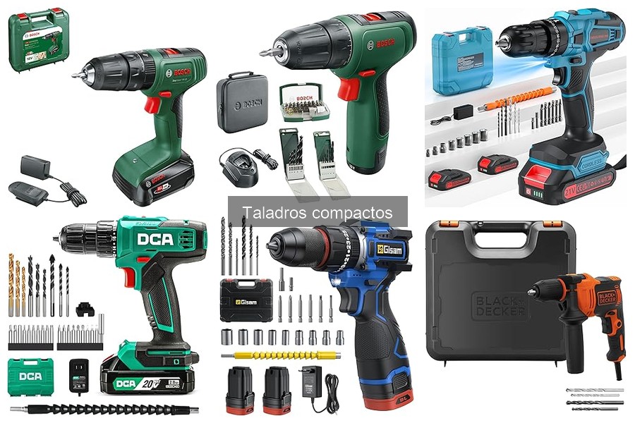 Comparativa: Taladros Compactos vs. Convencionales