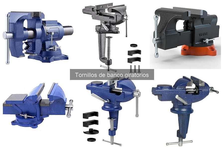Comparativa: Tornillos de Banco Giratorios vs Fijos