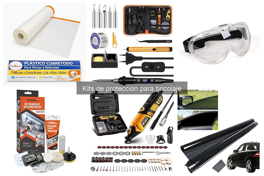 Consejos claves para usar kits de protección en bricolaje