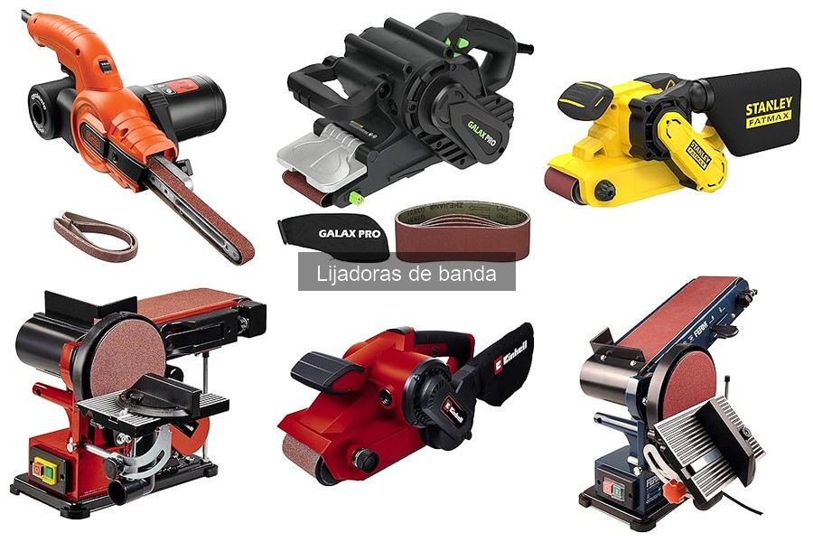 Consejos de seguridad al usar lijadoras de banda