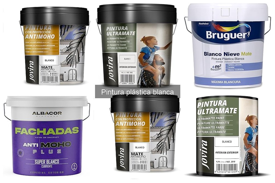 Consejos para mantener la pintura plástica blanca en perfecto estado
