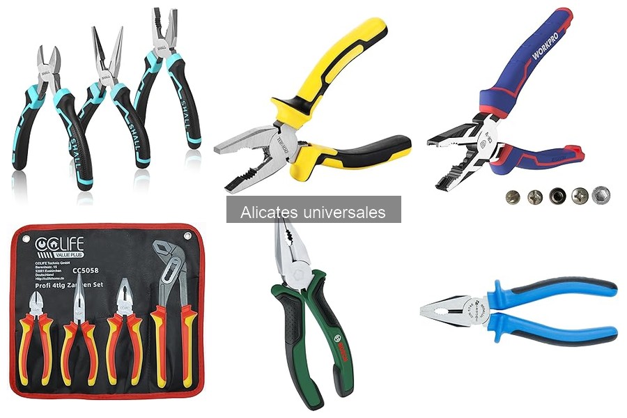 Consejos prácticos para usar alicates universales correctamente