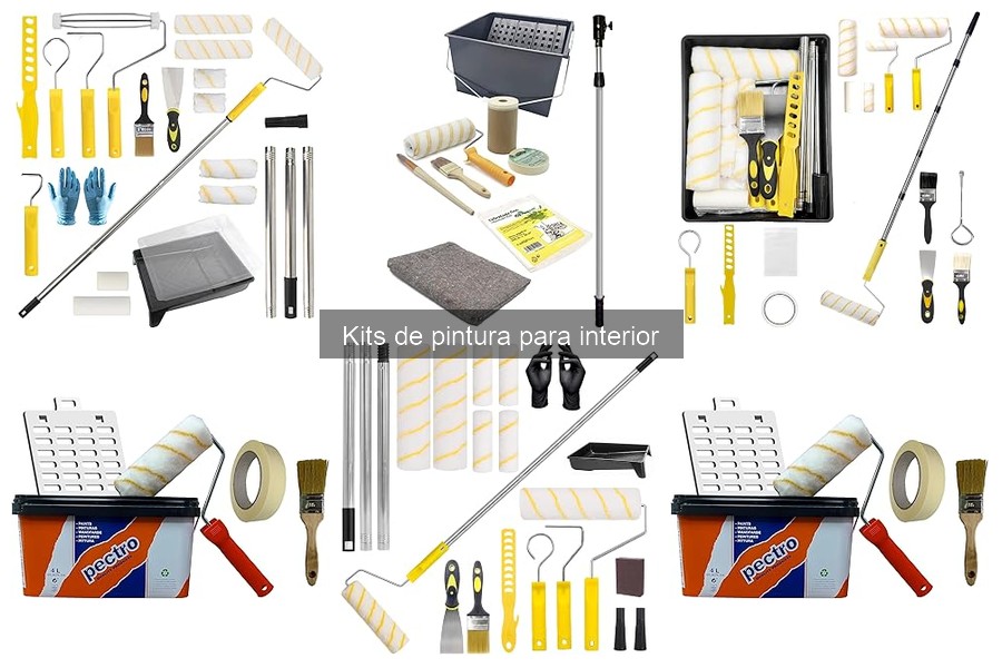 Contenido de un Kit de Pintura para Interior Estándar