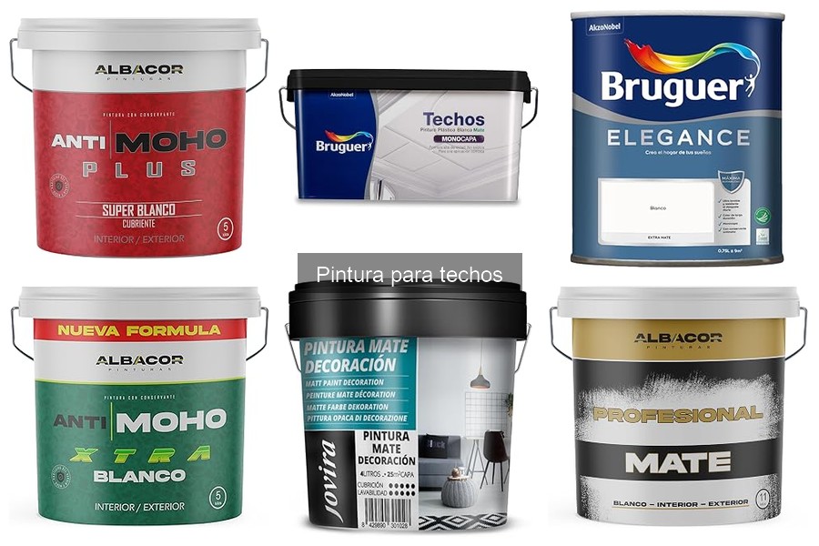 ¿Cuál es la mejor pintura resistente a la humedad para techos?