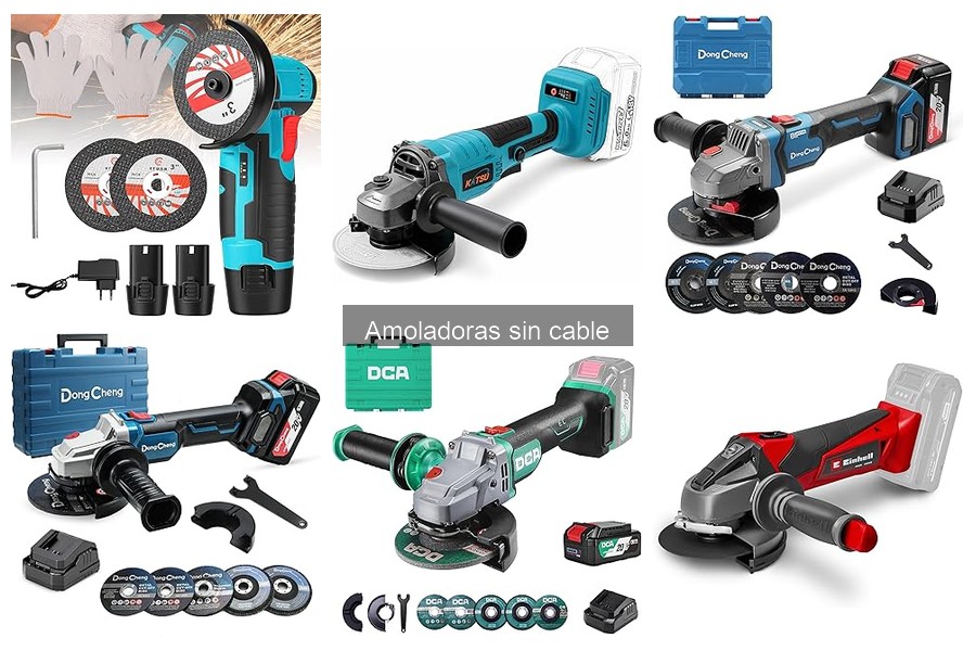 ¿Cuánto cuesta una amoladora sin cable? Precios y recomendaciones