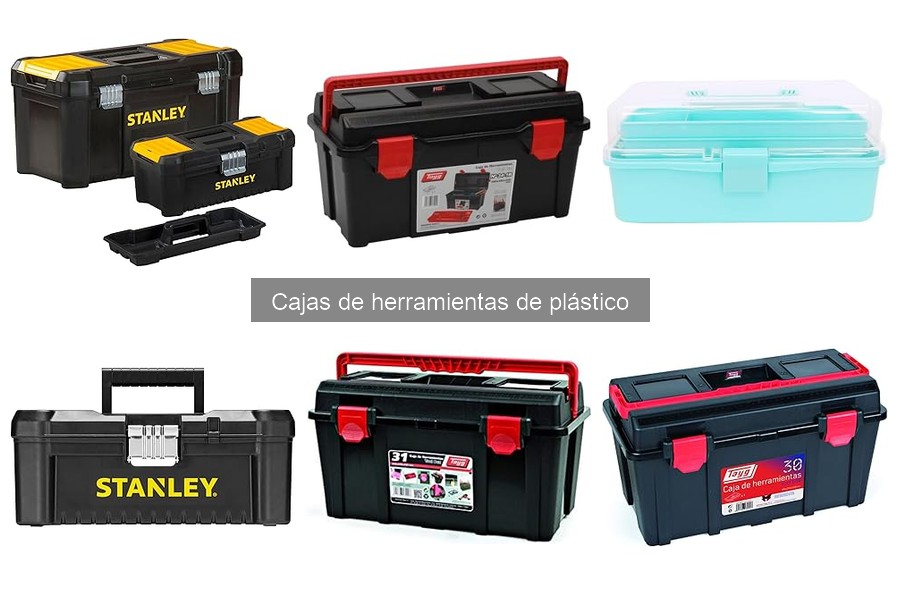 Cuidados esenciales para herramientas en cajas de plástico