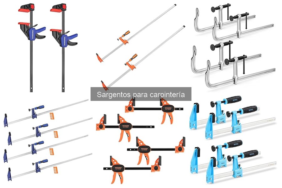 Cuidados y Mantenimiento de Sargentos para Carpintería