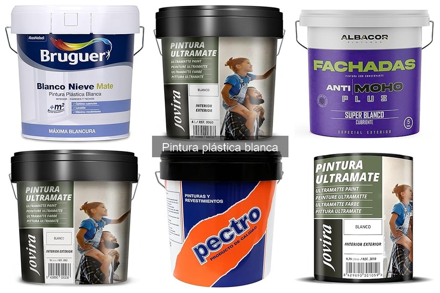Descubre qué es la pintura plástica blanca y sus usos