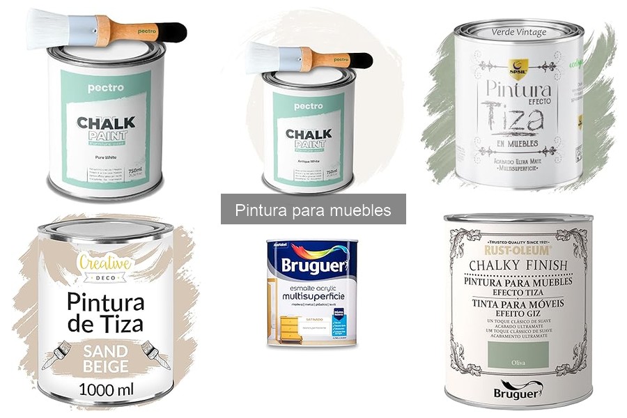 Diferencias entre pintura para muebles interiores y exteriores