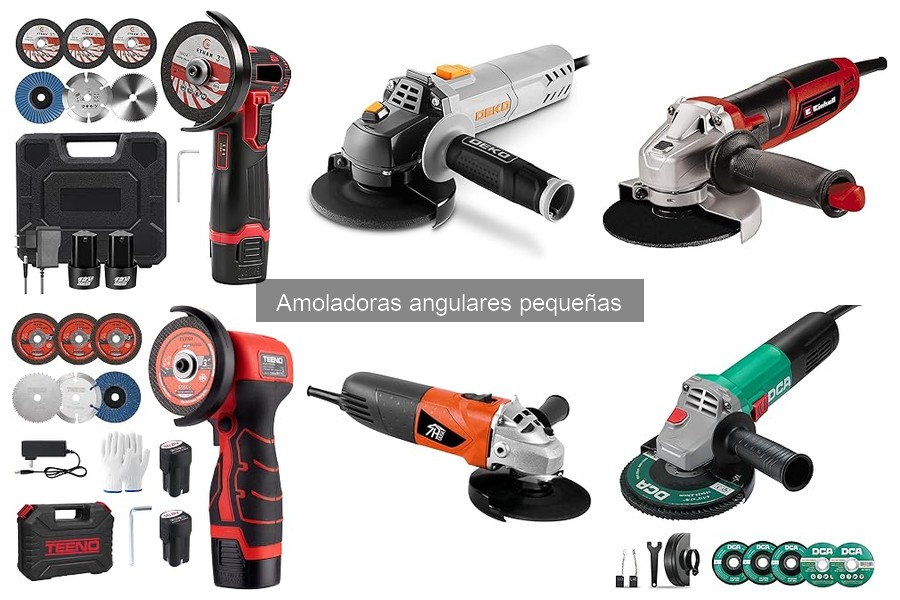 Dónde comprar amoladoras angulares pequeñas: mejores opciones