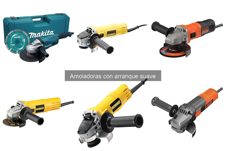 Dónde comprar amoladoras con arranque suave: mejores opciones