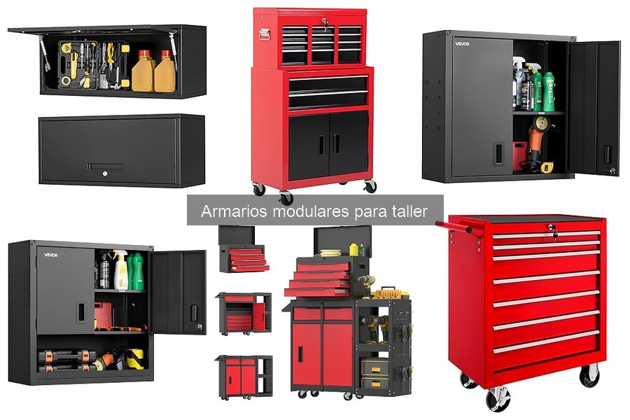 Dónde comprar armarios modulares para taller al mejor precio