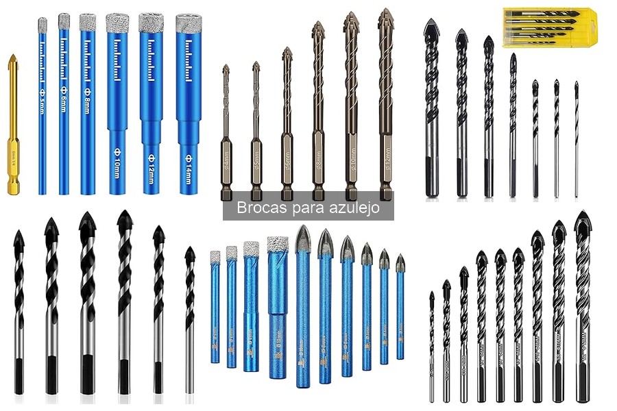 Dónde comprar brocas para azulejo: precios y opciones