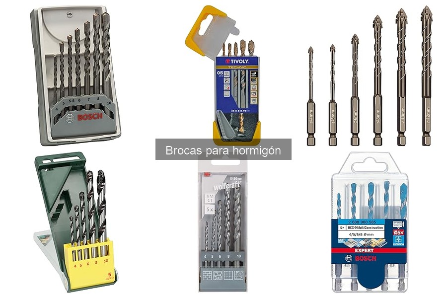 Dónde comprar brocas para hormigón al mejor precio