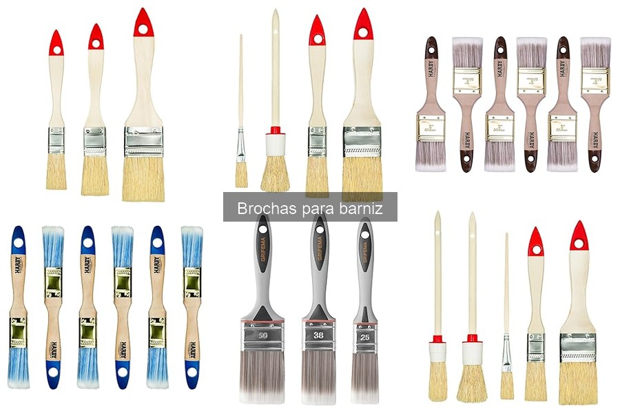 Dónde comprar brochas para barniz al mejor precio online