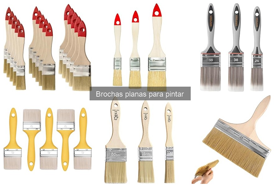 Dónde comprar brochas planas a buen precio online