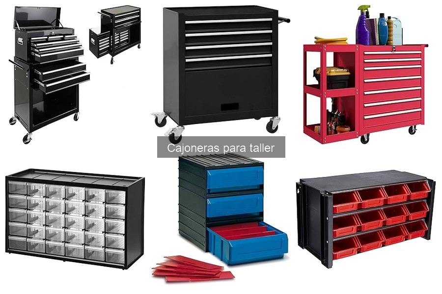 Dónde comprar cajoneras para taller a buen precio