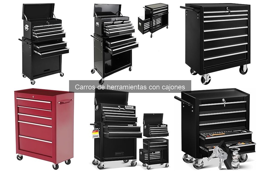 Dónde comprar carros de herramientas con cajones: guía y precios