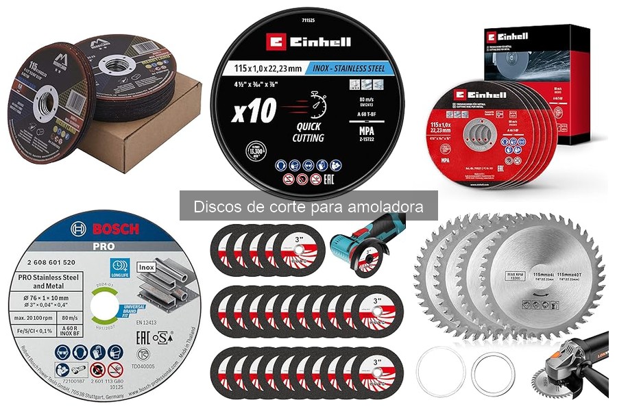 Dónde comprar discos de corte para amoladora y precios