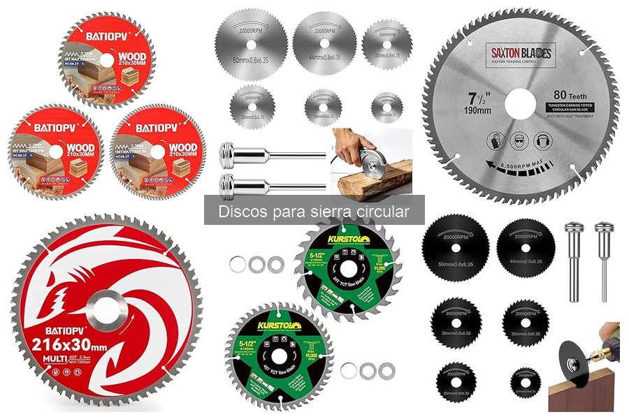 Dónde comprar discos para sierra circular: opciones recomendadas