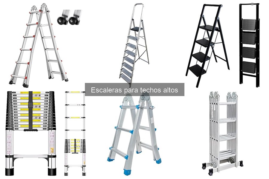 Dónde comprar escaleras para techos altos: mejores opciones