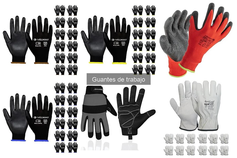 Dónde comprar guantes de trabajo: precios y opciones