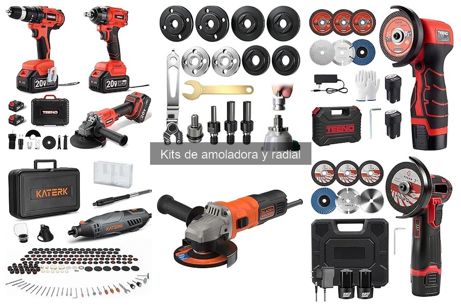 Dónde comprar kits de amoladora y radial al mejor precio
