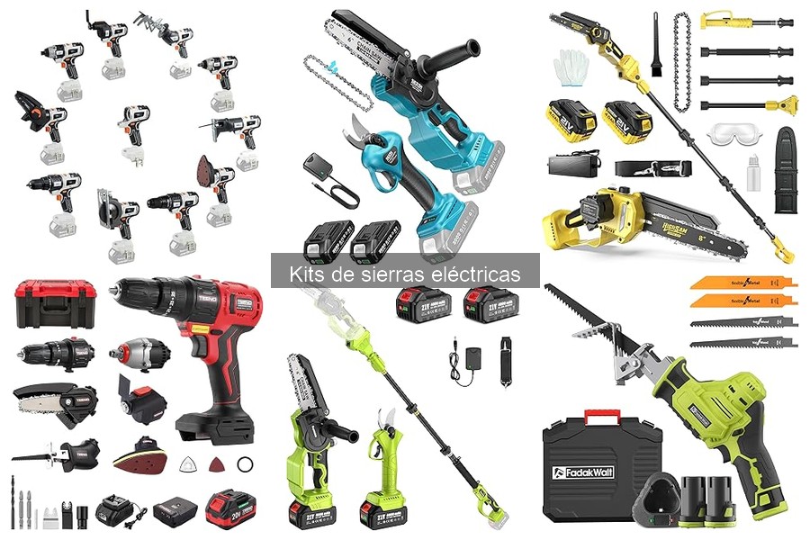 Dónde comprar kits de sierras eléctricas al mejor precio