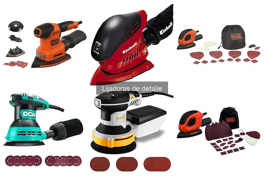 Dónde comprar lijadoras de detalle a buen precio