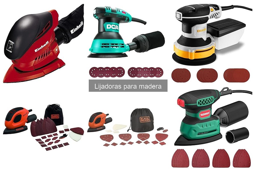 Dónde comprar lijadoras para madera: mejores opciones