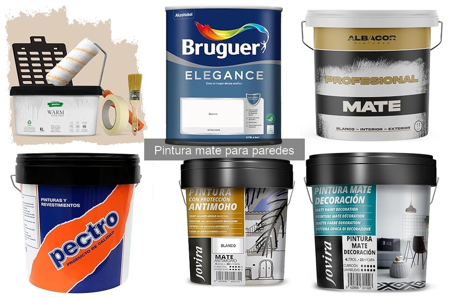 Dónde comprar pintura mate para paredes: ofertas y descuentos