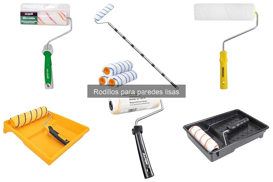 Dónde comprar rodillos para paredes lisas de calidad