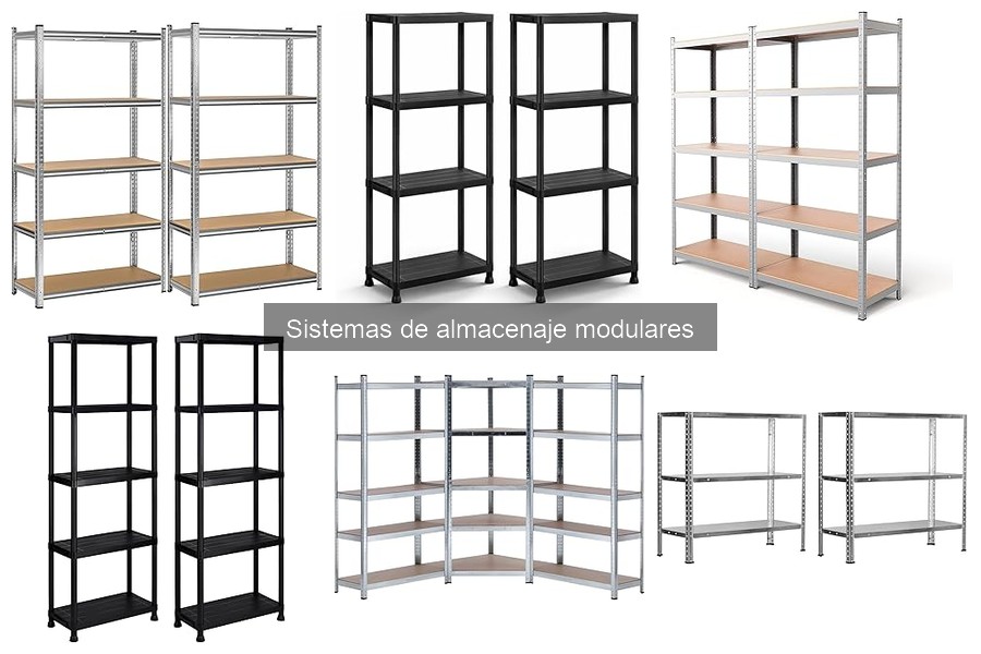 Dónde comprar sistemas de almacenaje modulares baratos