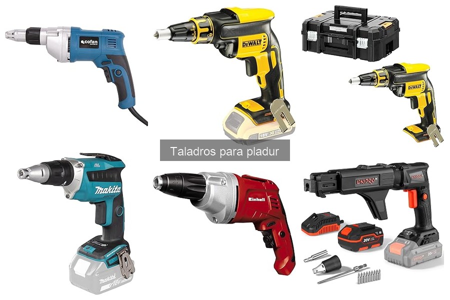 Dónde comprar taladros para pladur: ofertas y tiendas