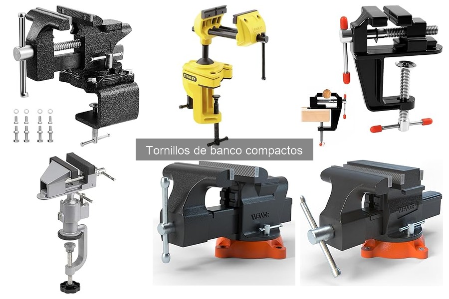 ¿Dónde comprar tornillos de banco compactos a buen precio?