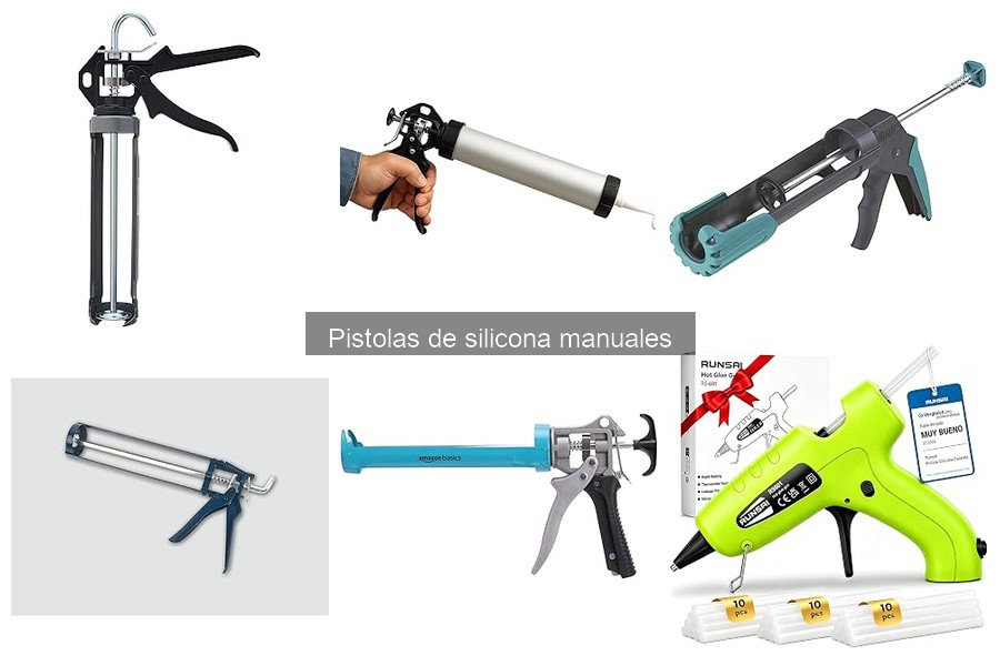 El mejor tipo de silicona para pistolas manuales