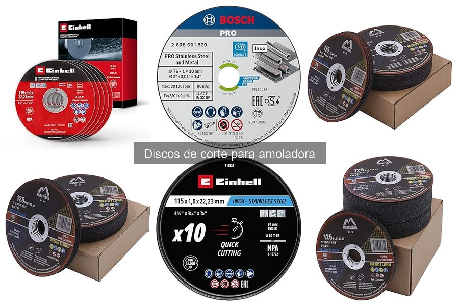 Errores comunes al elegir discos de corte para amoladora