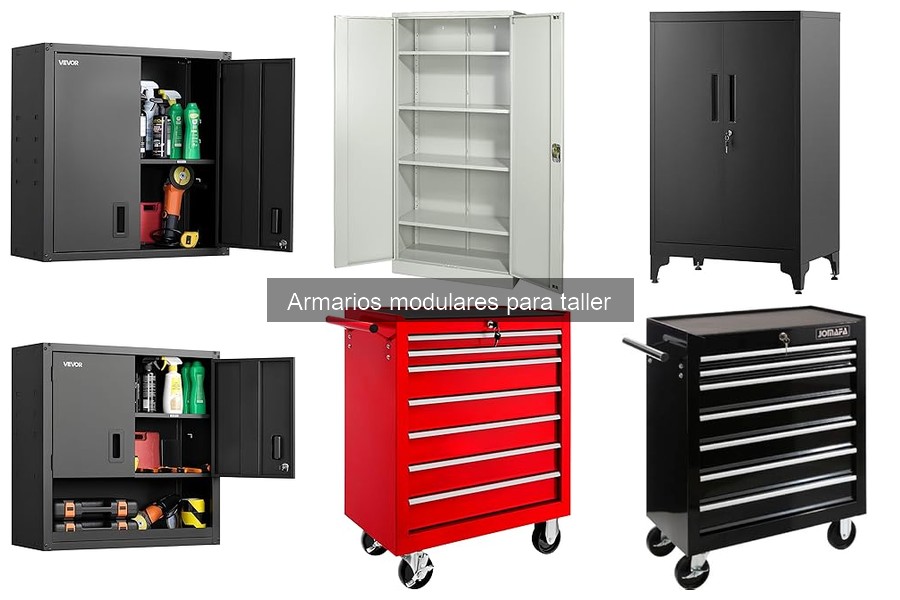 Errores comunes al usar armarios modulares para taller