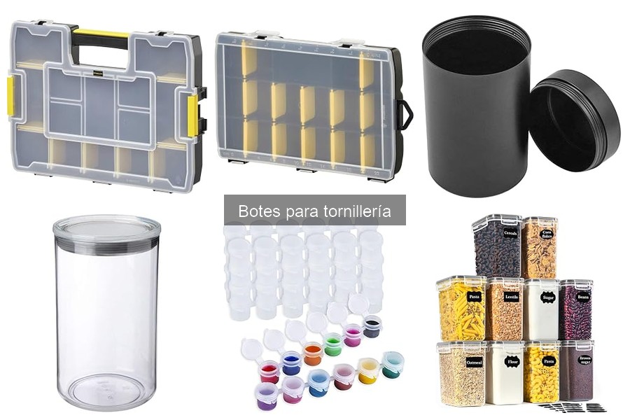 Errores comunes al usar botes para tornillería y cómo evitarlos