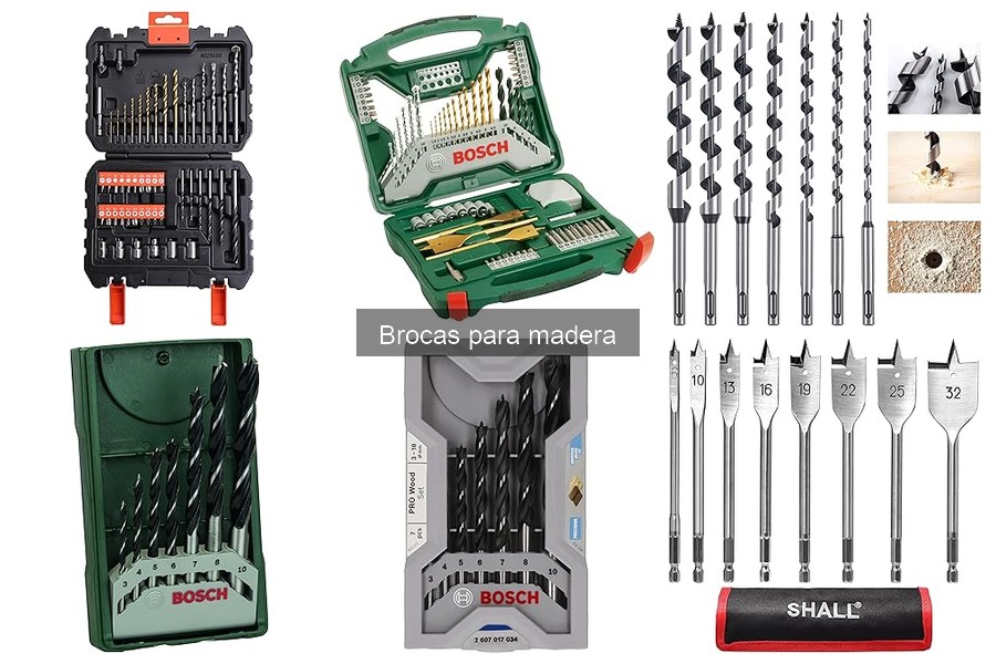 ** Errores comunes al usar brocas para madera y cómo solucionarlos